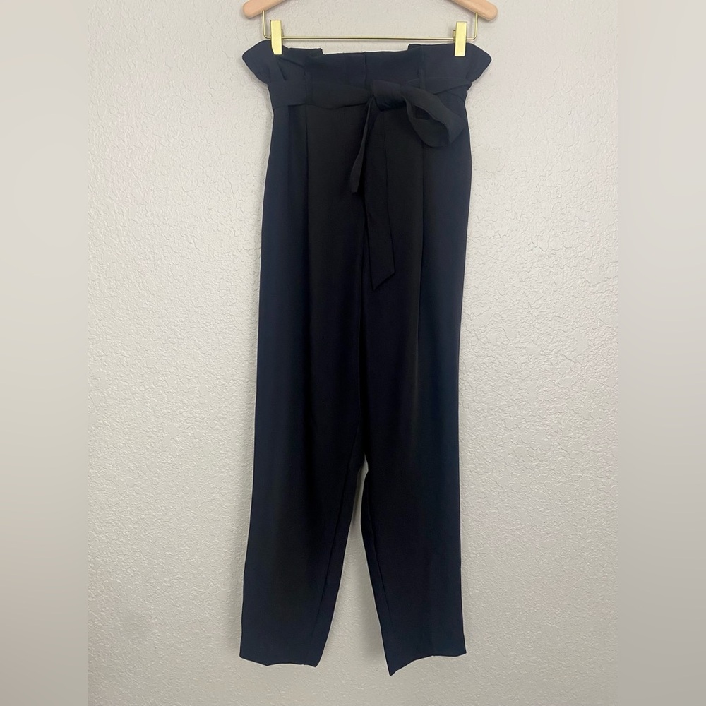 H&M Ultra High Rise Paper Bag Pants Size 12